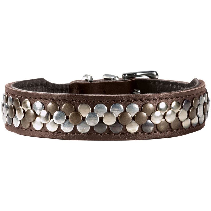 Hunter Hunde Halsband Arizona Up Braun 32/XS