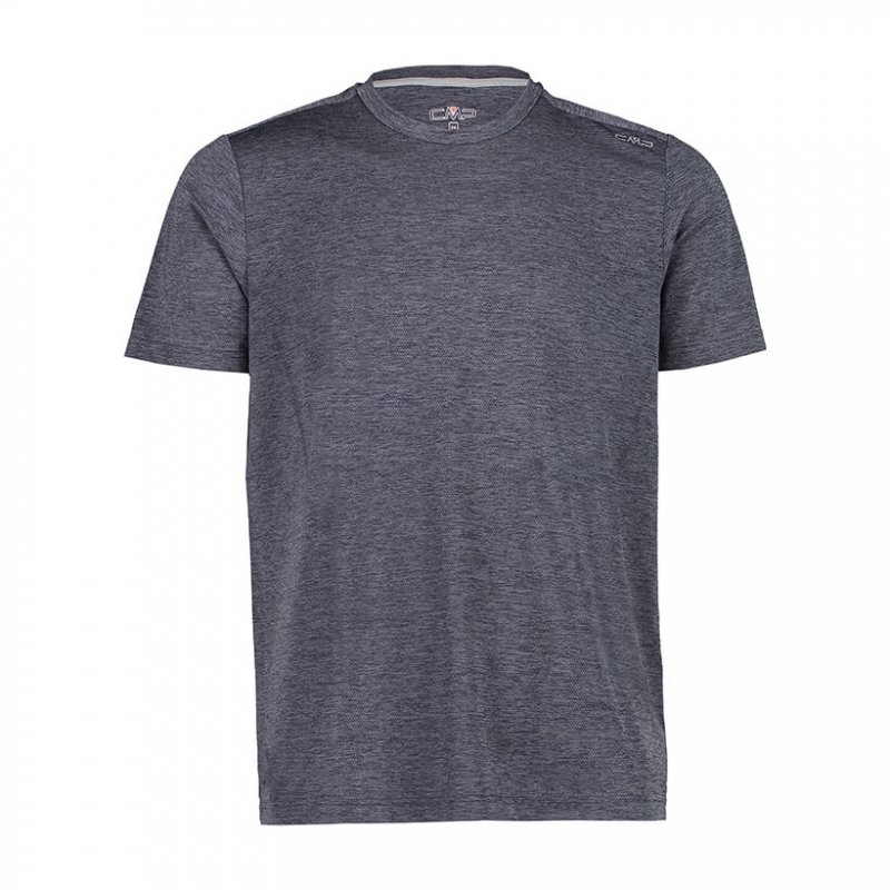 CMP Herren T-shirt Stretch-Piqué Anthrazit 52