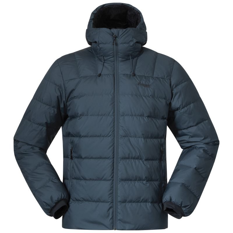 Bergans Herren Jacke Lava Medium Down w/Hood Dunkelblau S