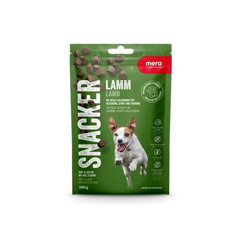 Mera Hundesnack Snacker Lamm 200g