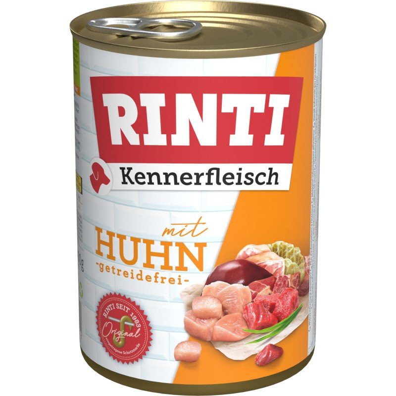 Rinti Hunde Nassfutter Kennerfleisch 400g Huhn