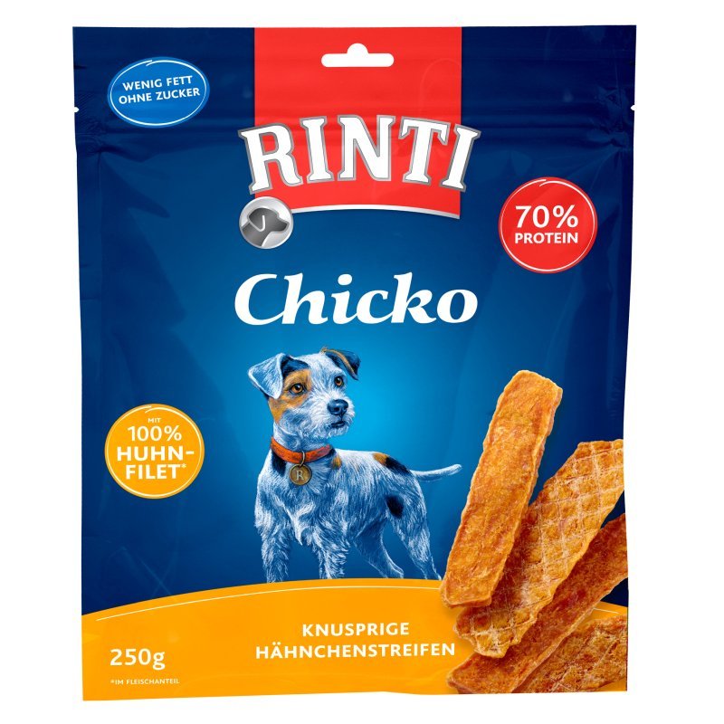 Rinti Hunde Snacks Beutel Chicko 250g Huhn