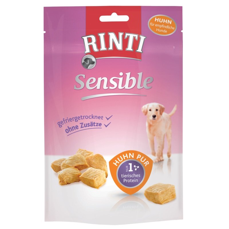 Rinti Hunde Snacks Beutel Sensible 120g Huhn pur