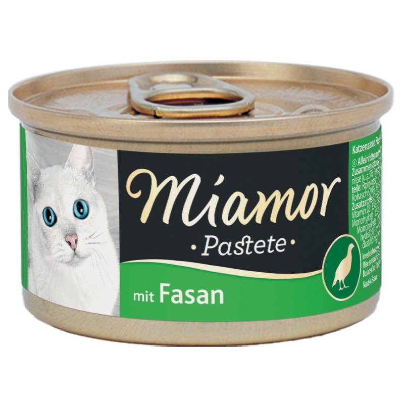 Miamor Katzen Nassfutter Dose Pastete Fasan 85g