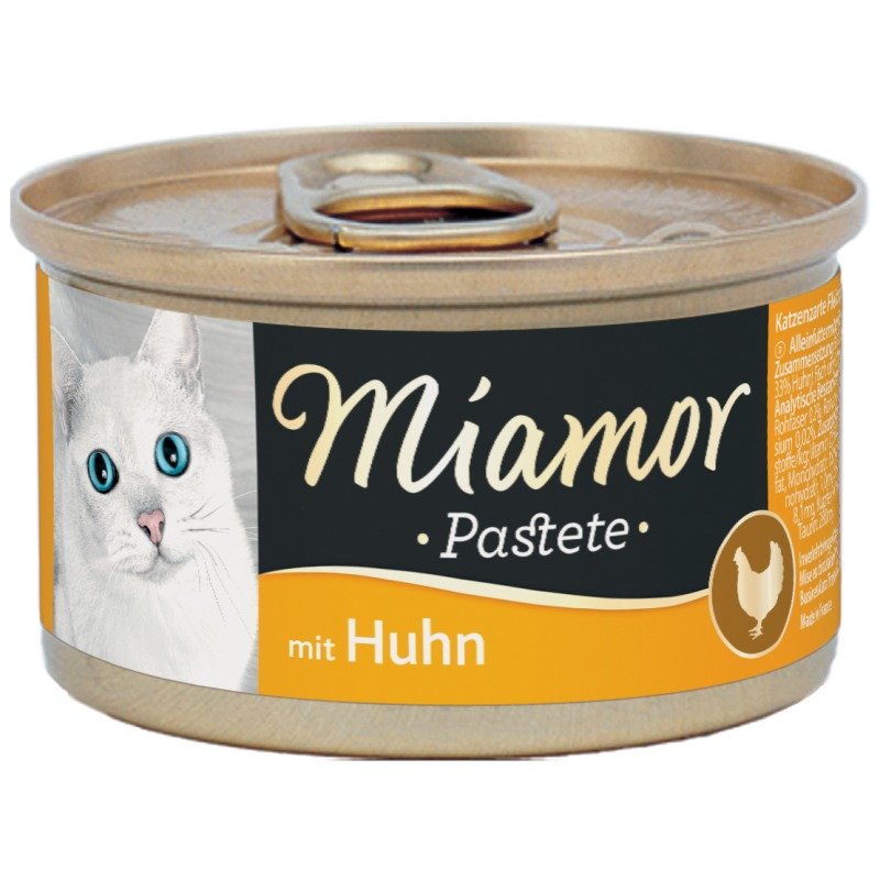 Miamor Katzen Nassfutter Dose Pastete Huhn 85g