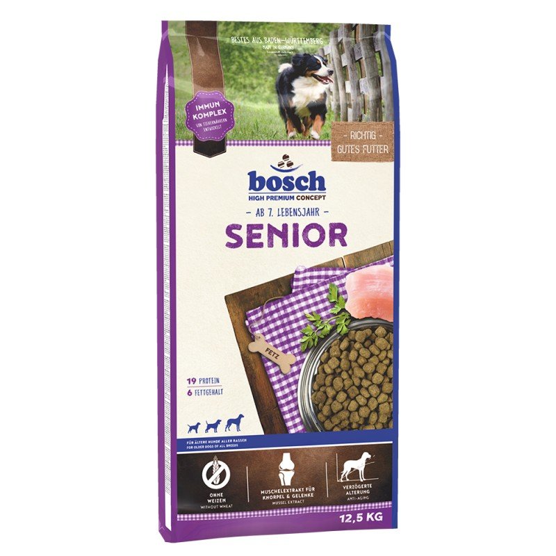 Bosch Hunde Trockenfutter Senior 12,5kg