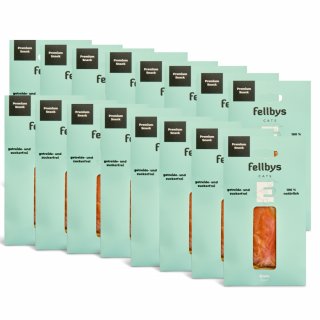 Fellbys Katzensnacks Entenfilet 16x25g