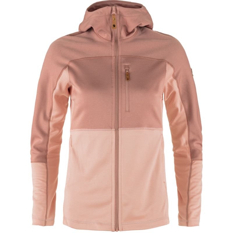 Fjällräven Damen Fleecejacke Abisko Trail Altrosa XS