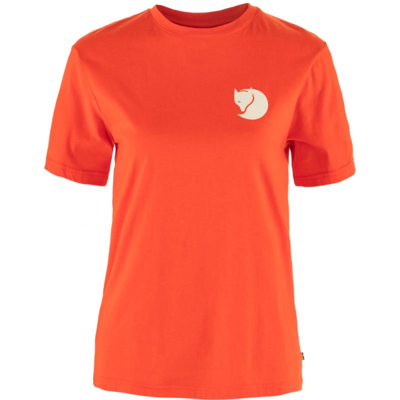 Fjällräven Damen T-Shirt Walk With Nature Orange XS