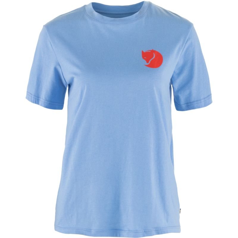 Fjällräven Damen T-Shirt Walk With Nature Hellblau S