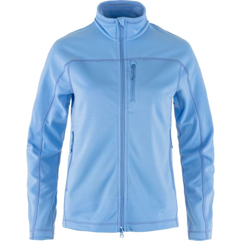 Fjällräven Damen Fleecejacke Abisko Lite Hellblau XS