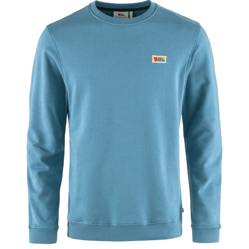 Fjällräven Herren Sweatshirt Vardag Himmelblau S