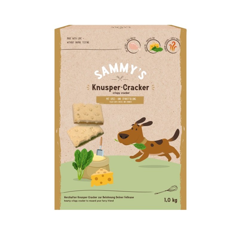 Bosch Sammy's Hunde Snack Adult Knusper-Cracker 4 x 1 kg