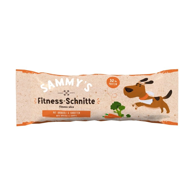 Bosch Sammy's Hunde Snack Adult Fitness-Schnitte mit Brokkoli & Karotten 25 g