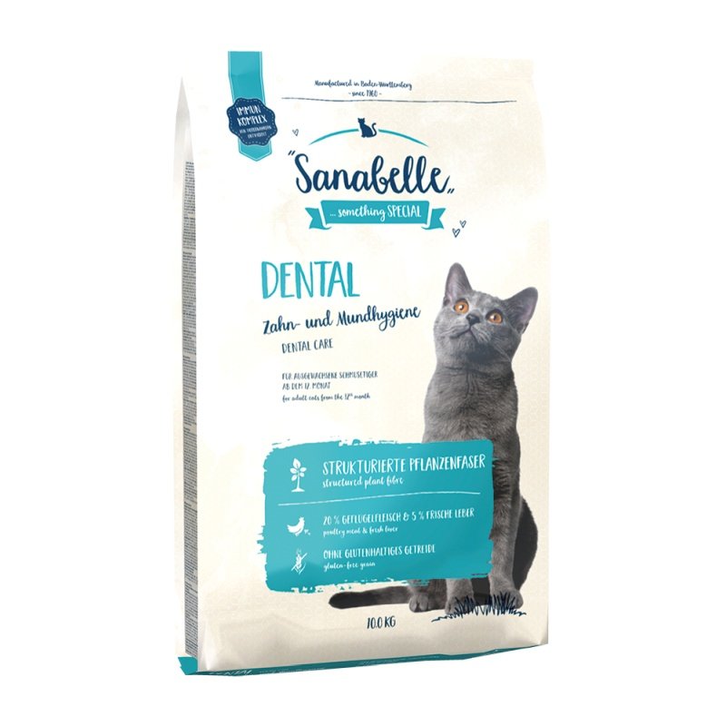 Sanabelle Katzen Trockenfutter Adult Dental 10 kg