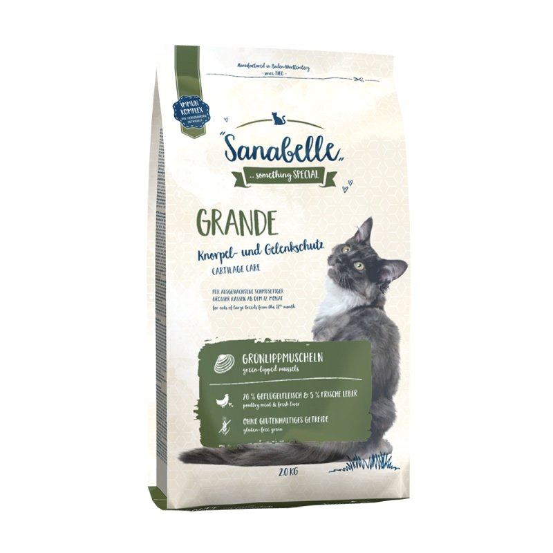 Sanabelle Katzen Trockenfutter Adult Grande 4 x 2 kg