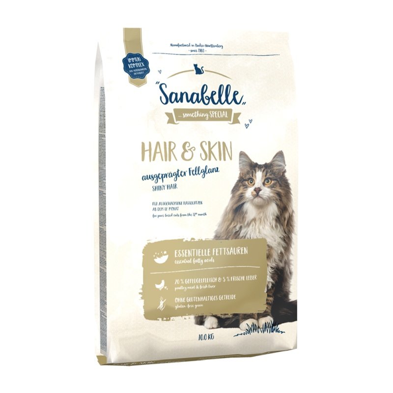 Sanabelle Katzen Trockenfutter Adult Hair & Skin 10 kg