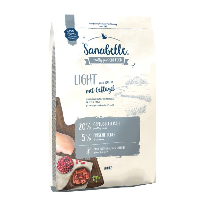 Sanabelle Katzen Trockenfutter Adult Light 10 kg