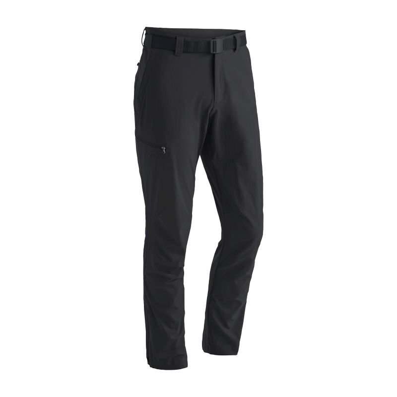 Maier Sports Herren Hose Torid Slim Schwarz Kurz 24