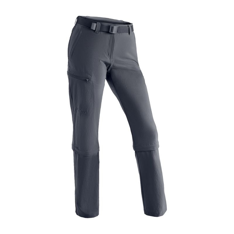 Maier Sports Damen Hose Zip Off Arolla Dunkelblau Regulär 40