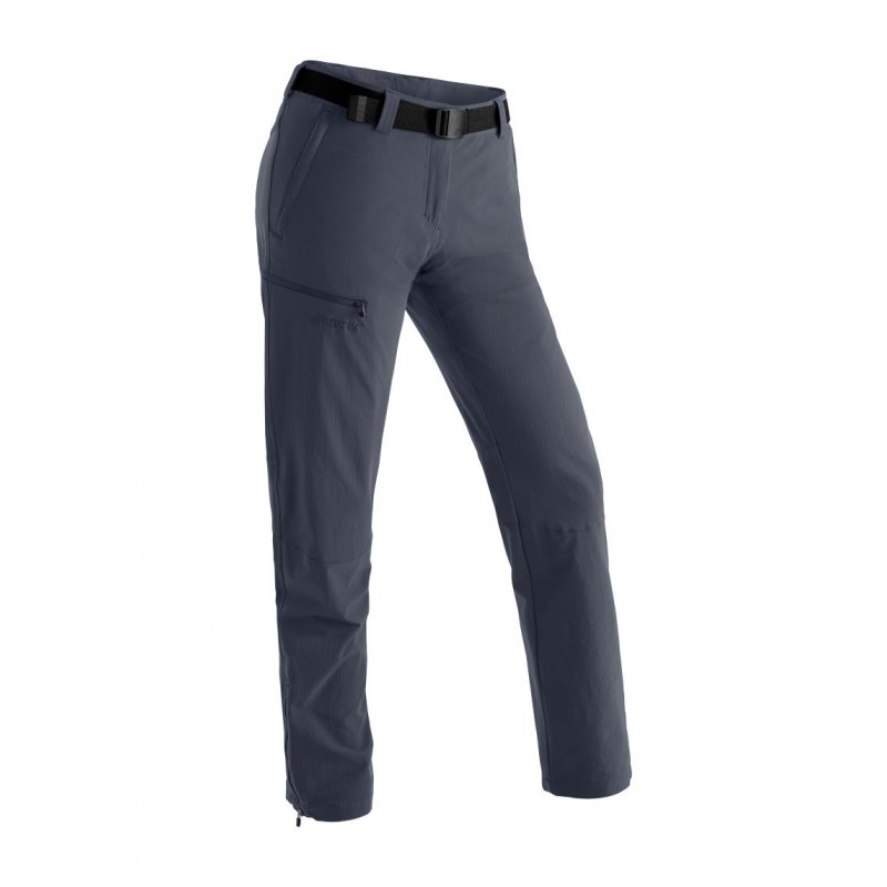 Maier Sports Damen Hose Zipp Off Inara Slim Anthrazit Regulär 42