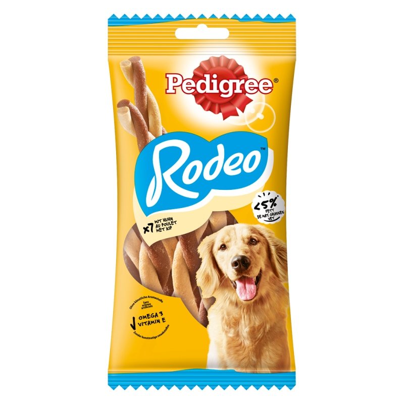 Pedigree Hunde Snack Rodeo mit Huhn 12 x 7 Stk.