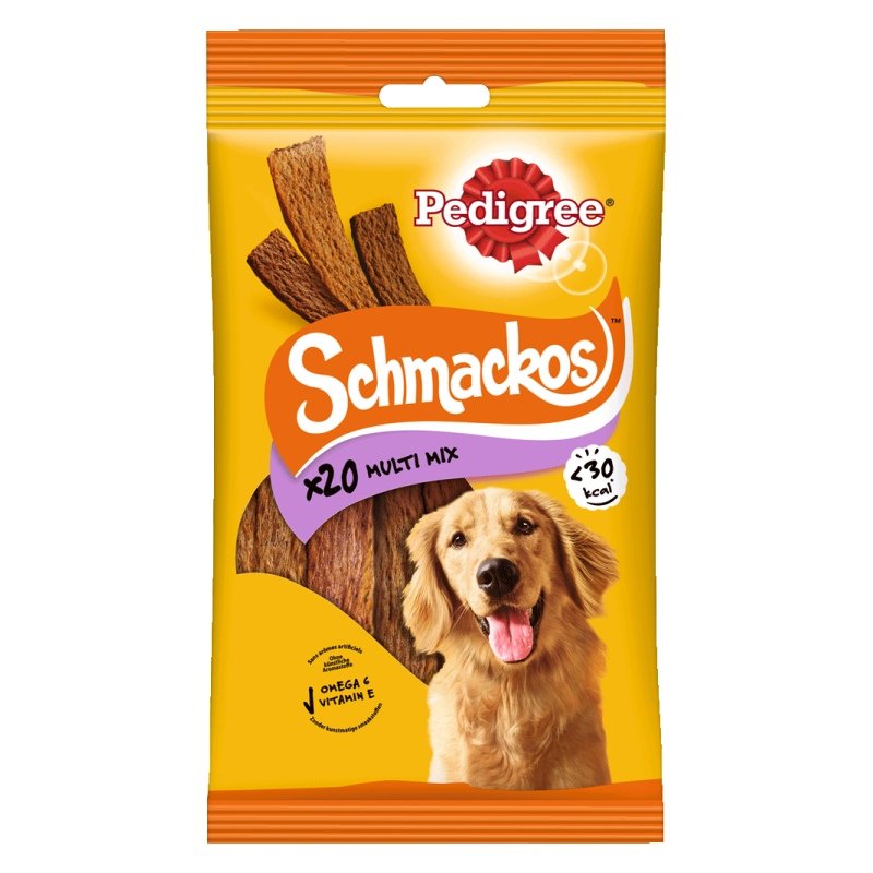 Pedigree Hunde Snack Schmackos Multi Mix 9 x 20 Stk.