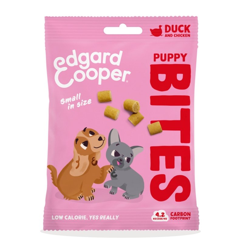 Edgard & Cooper Hundesnacks Top Dog Bites Ente und Huhn 12 mm