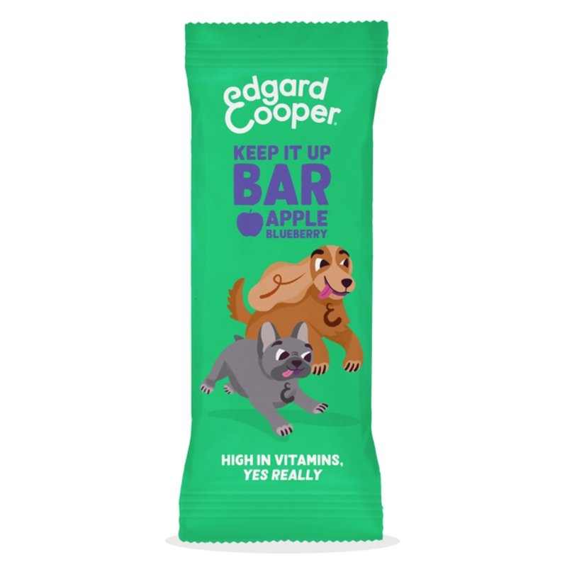 Edgard & Cooper Hundesnacks Keep It Up Bar Apfel und Blaubeeren 30g