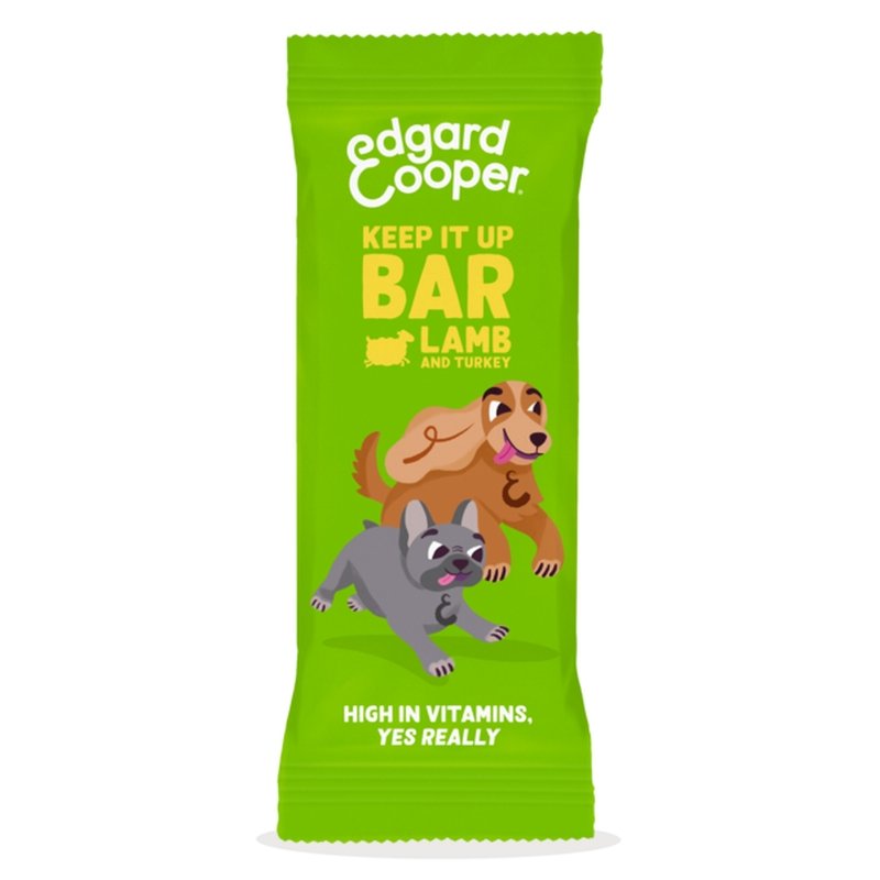 Edgard & Cooper Hundesnacks Keep It Up Bar Lamm und Truthahn 30g