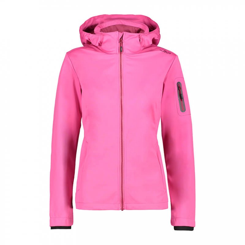 CMP Damen Jacke aus Light Softshell Dunkelrosa 34