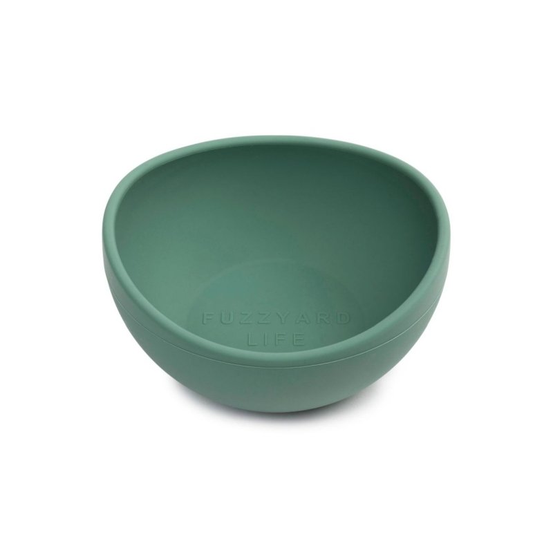 FuzzYARD LIFE Napf Silicone Bowl Blaugrün S