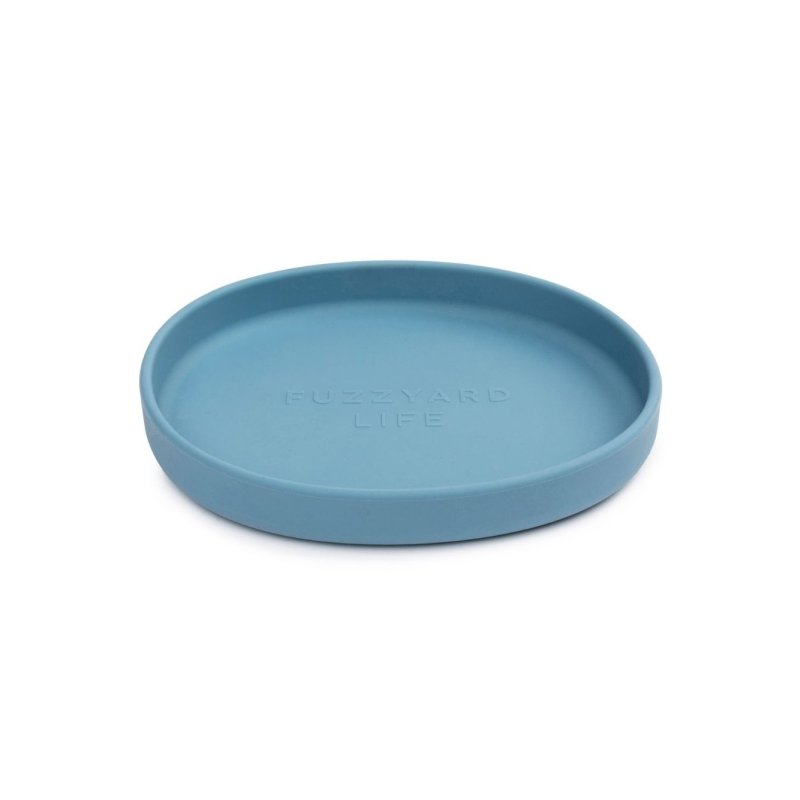 FuzzYARD LIFE Katzennapf Silicone Cat Dish Himmelblau