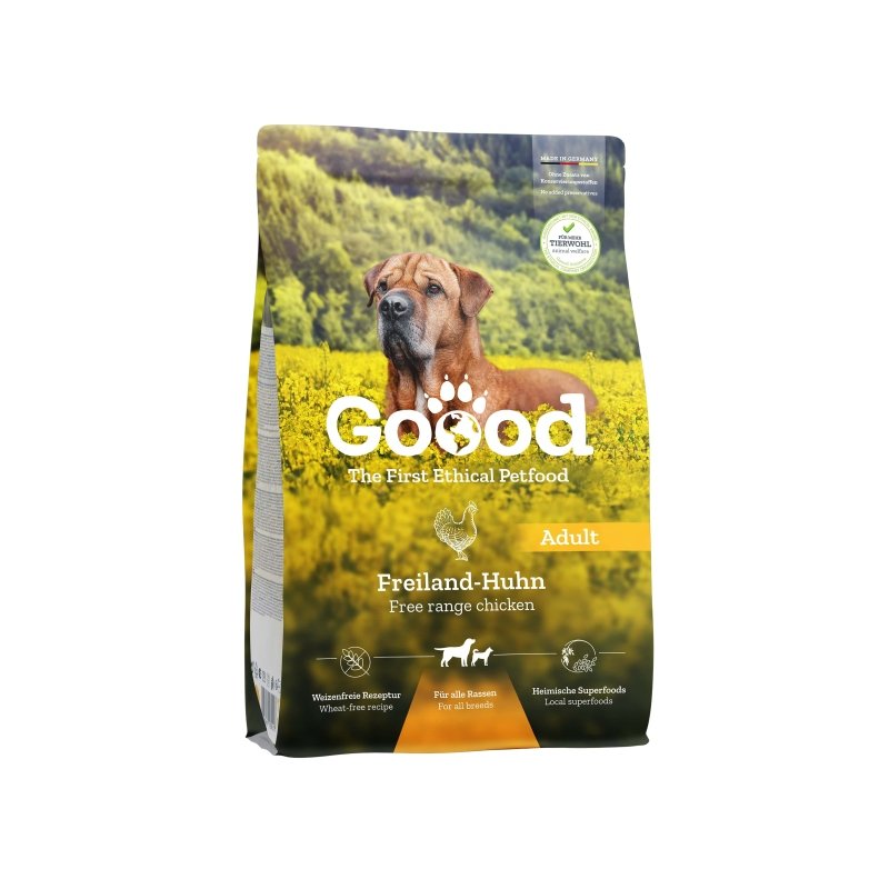 Goood Hundetrockenfutter Adult Freiland-Huhn 1,8 Kg