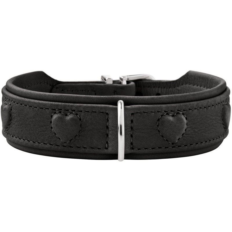 Hunter Halsband Soho X Love Format/Abmessung 47 | Breite 3,5 cm Schwarz