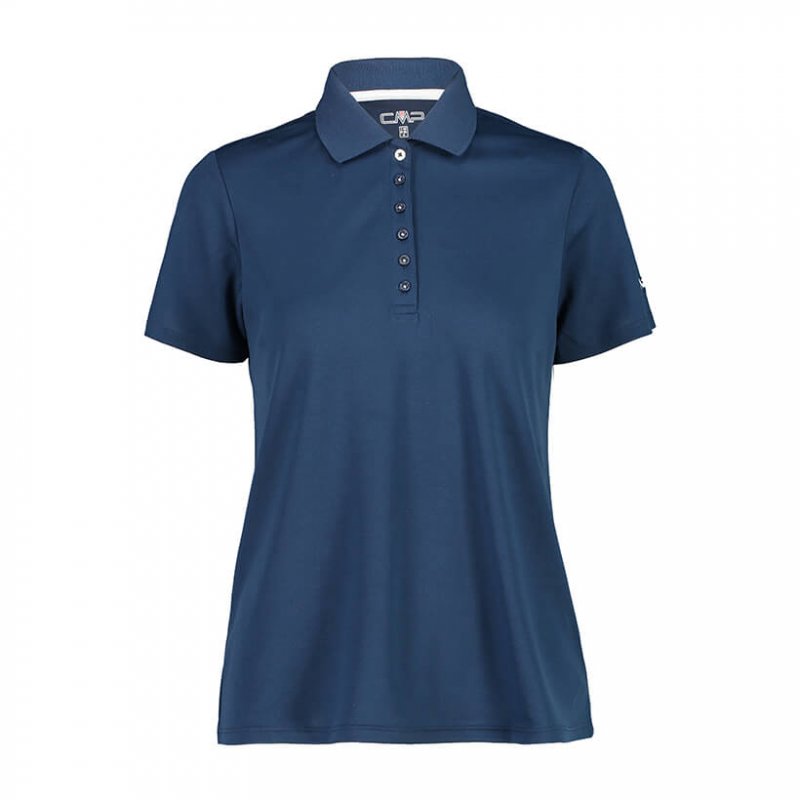 CMP Damen Pique-Poloshirt Marineblau 34