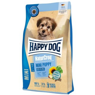 Happy Dog Hunde Trockenfutter NaturCroq Mini Puppy