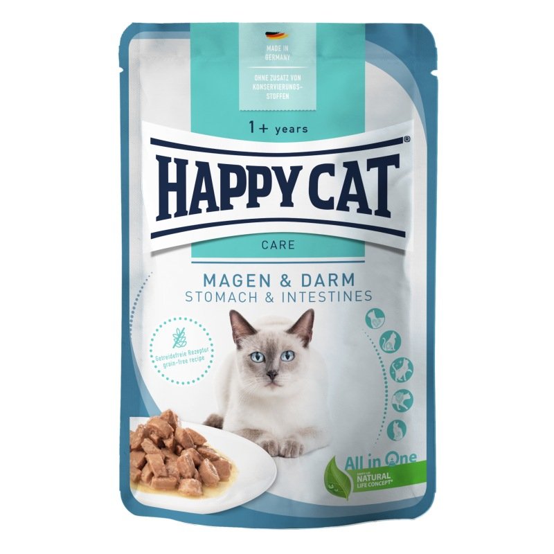 Happy Cat Katzen Nassfutter Care Magen & Darm 85 g x 20 Stk.