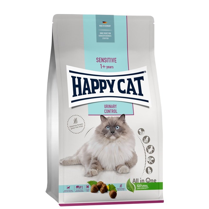 Happy Cat Katzen Trockenfutter Sensitive Urinary Control 1,3 kg