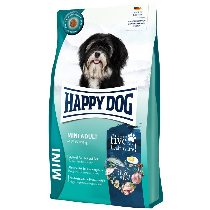 Happy Dog Hunde Trockenfutter fit & vital Mini Adult 10 kg