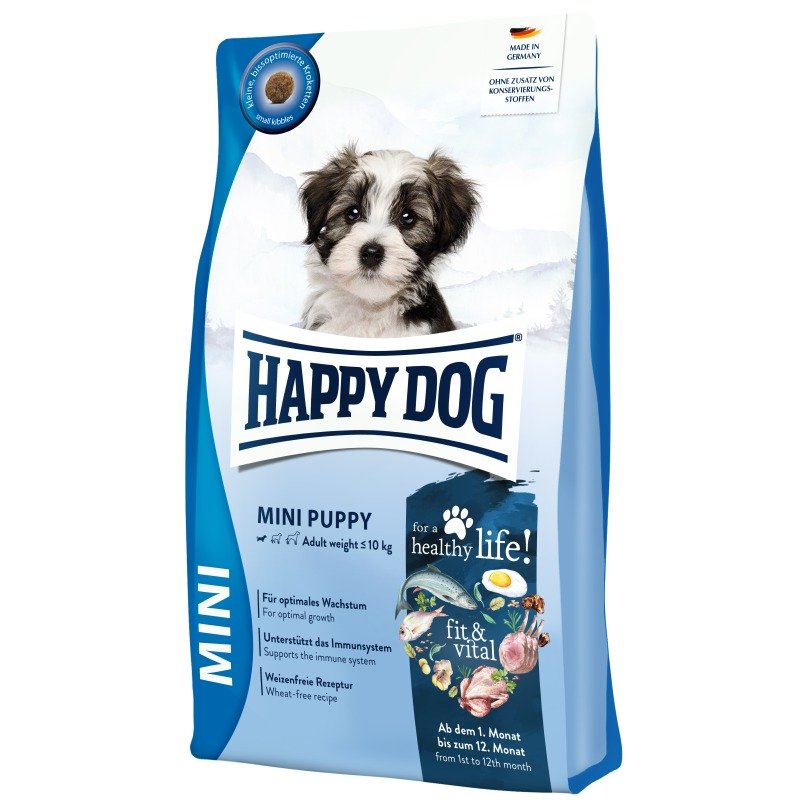 Happy Dog Hunde Trockenfutter fit & vital Mini Puppy 10 kg