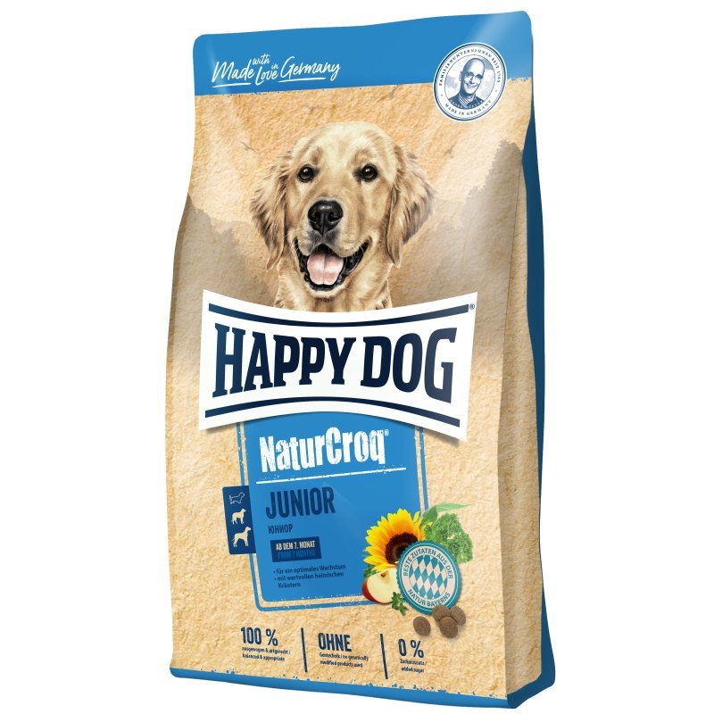 Happy Dog Hunde Trockenfutter NaturCroq Junior 1 kg