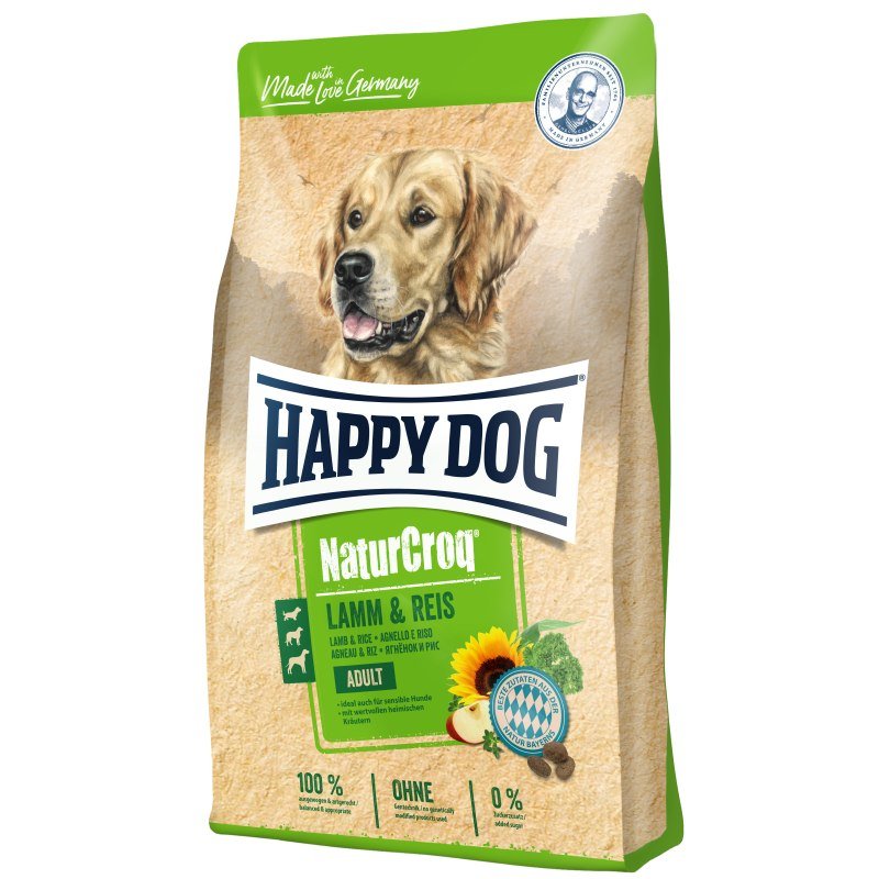 Happy Dog Hunde Trockenfutter NaturCroq Lamm & Reis 15 kg