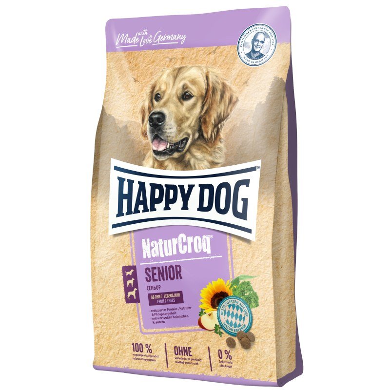 Happy Dog Hunde Trockenfutter NaturCroq Senior 4 kg