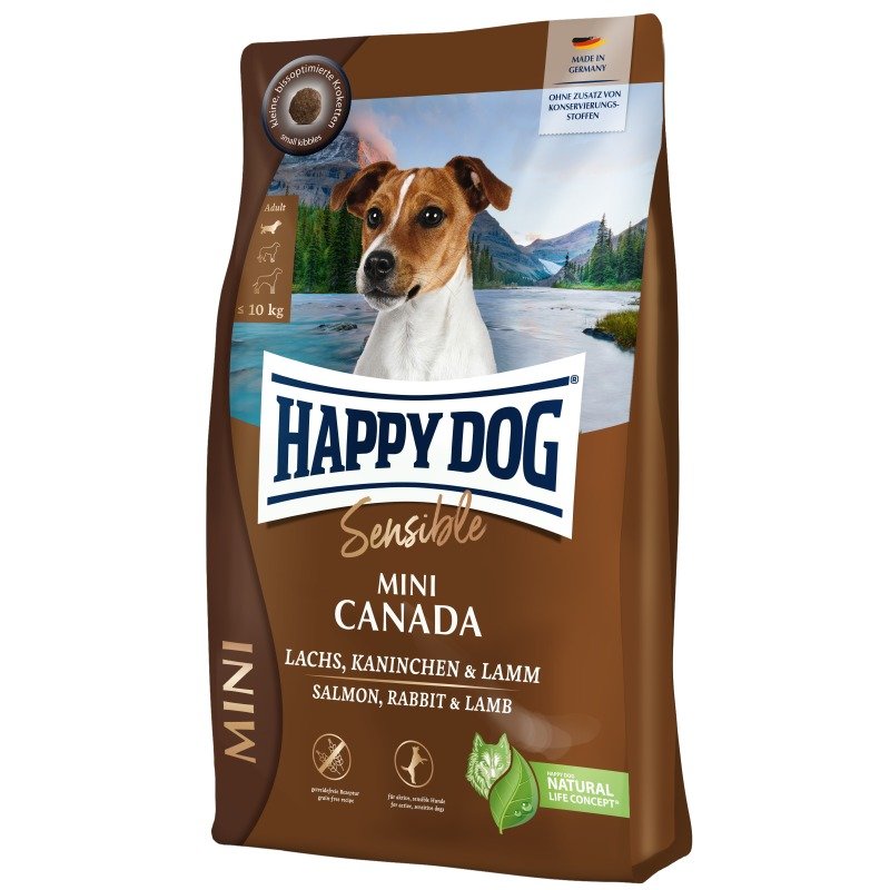 Happy Dog Hunde Trockenfutter Sensible Mini Canada 800 g