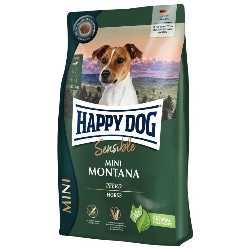 Happy Dog Hunde Trockenfutter Sensible Mini Montana 300 g x 6 Stk.