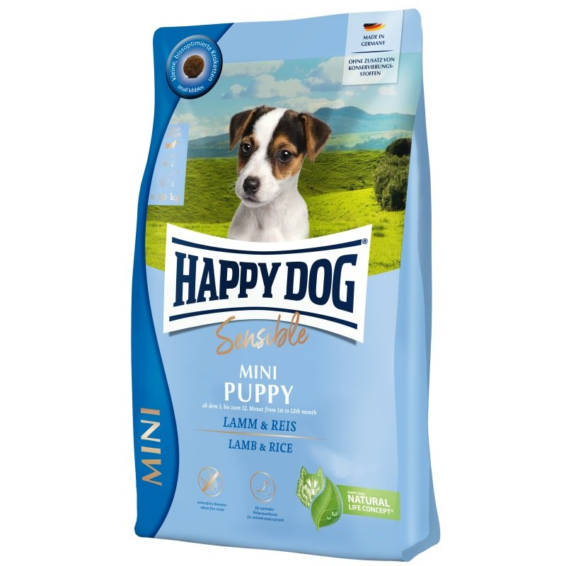 Happy Dog Hunde Trockenfutter Sensible Mini Puppy 800 g