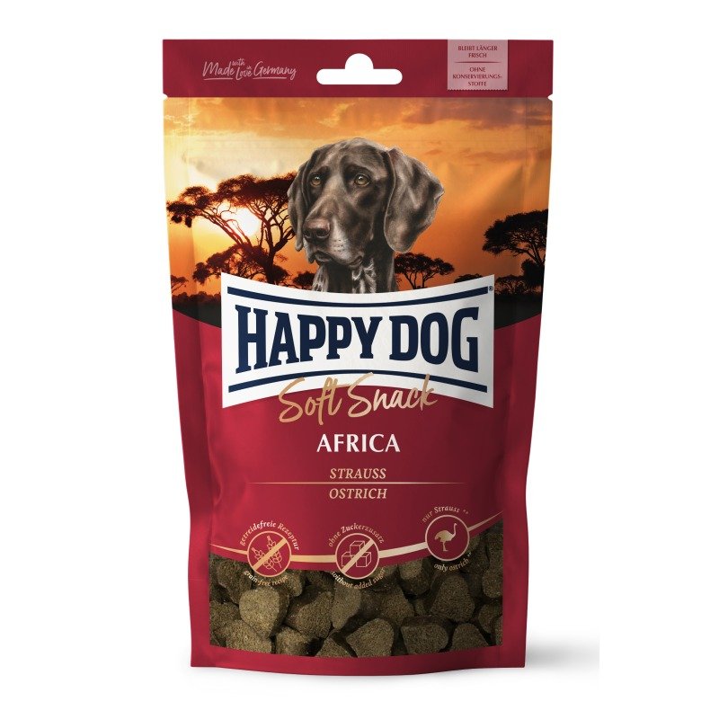 Happy Dog Hunde Snacks Snack Soft Africa 100 g x 10 Stk.