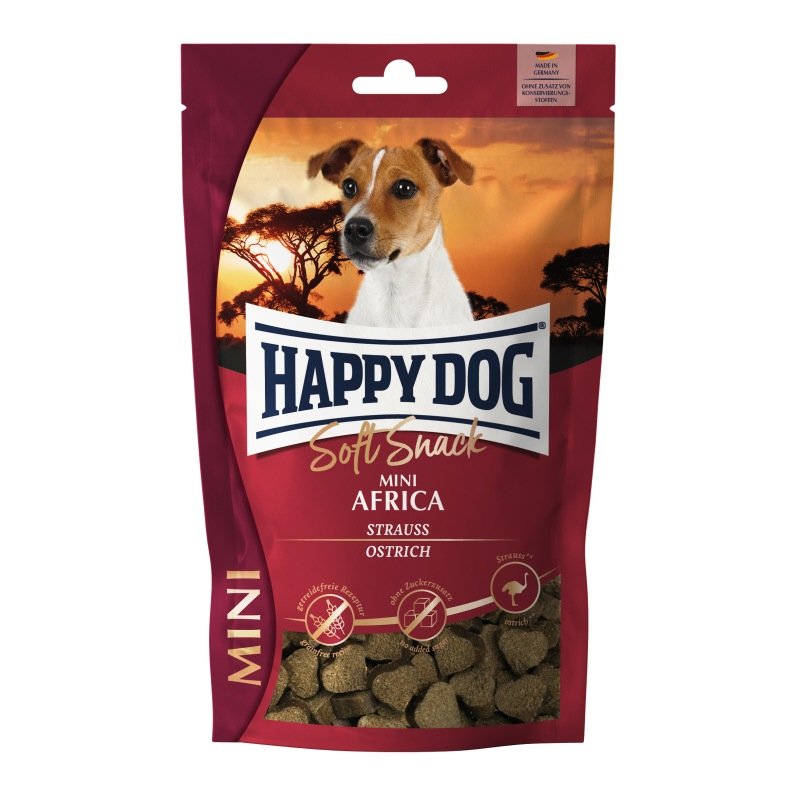 Happy Dog Hunde Snacks Snack Soft Mini Africa 100 g x 10 Stk.