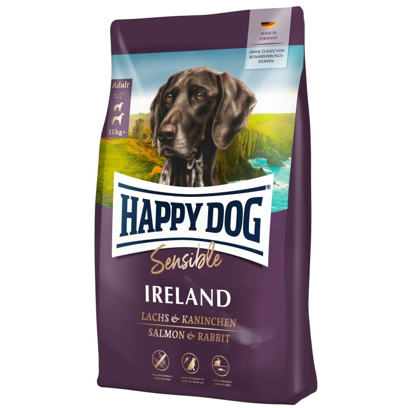 Happy Dog Hunde Trockenfutter Supreme Irland 1 kg x 4 Stk.